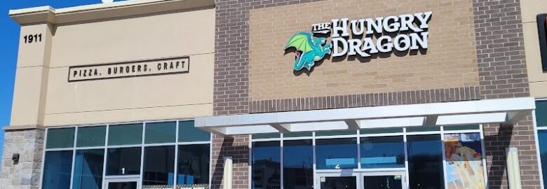 The Hungry Dragon (Mickeys Pizza) Pizza, Games, Beer