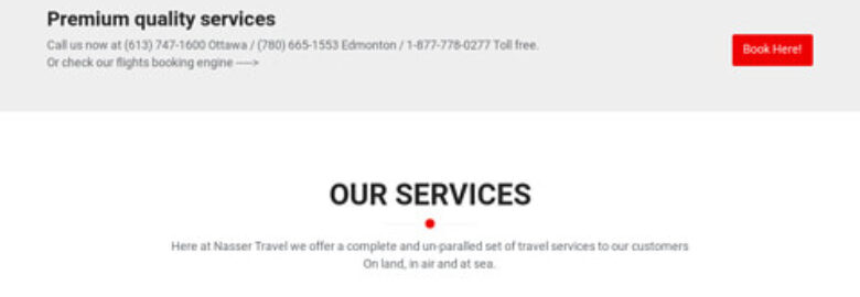 Nasser Travel Edmonton