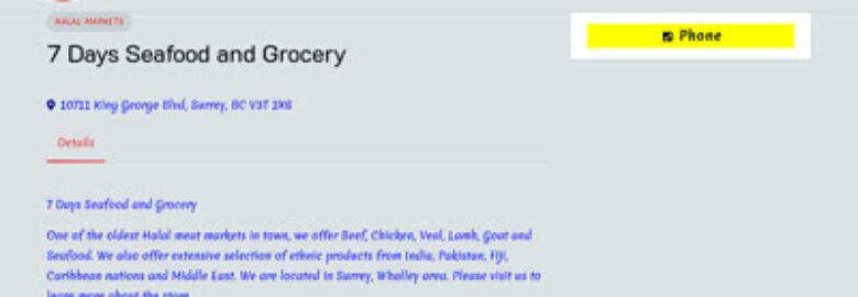 7 Days Halal Meat & Groceries
