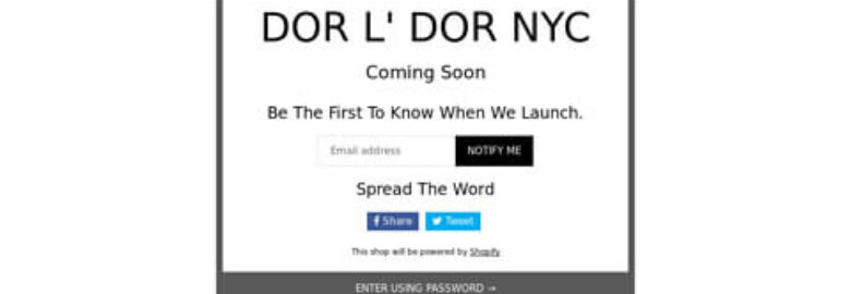 Dor L’Dor