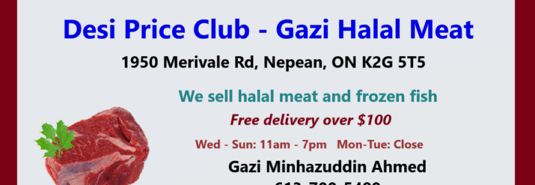Desi Price Club – Gazi Halal Meat