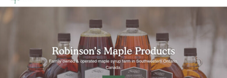 Robinson’s Maple Products
