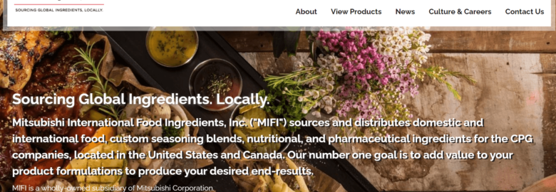 Mitsubishi International Food Ingredients, Inc