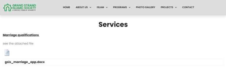 Grand Strand Islamic Society
