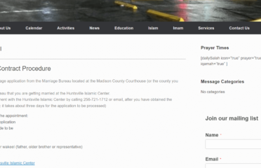 Huntsville Islamic Center