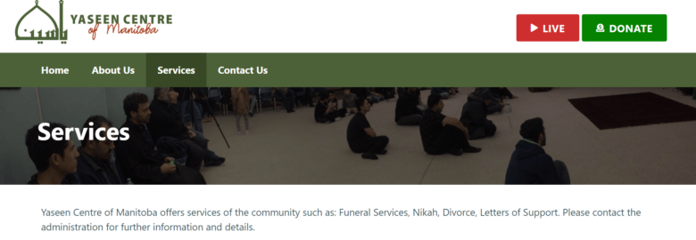 Yaseen Centre of Manitoba