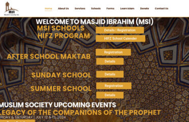 Masjid Ibrahim- Muslim Society Inc. (MSI)