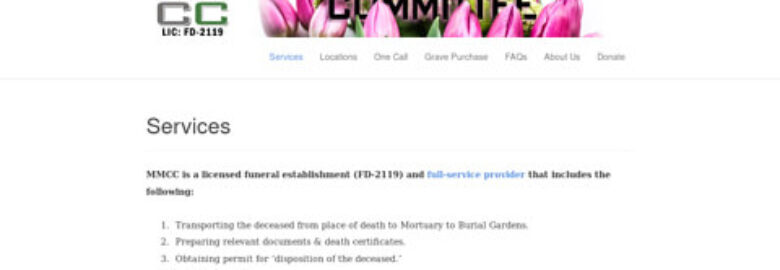 Muslim Mortuary & Cemetery Committee MMCC