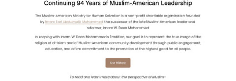 Muslim-American Ministry for Human Salvation (MAMHS)