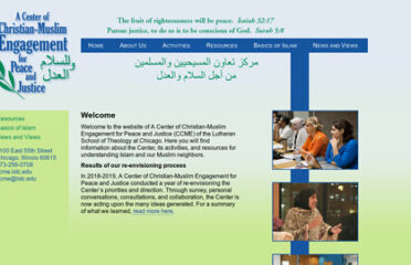 Center of Christian-Muslim Engagement for Peace and Justice (CCME)