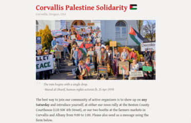 Corvallis Palestine Solidarity