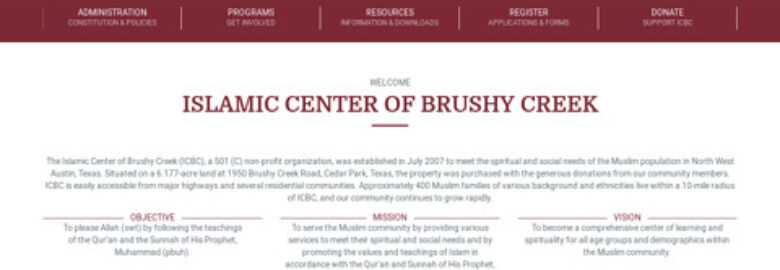 Islamic Center of Brushy Creek (ICBC)