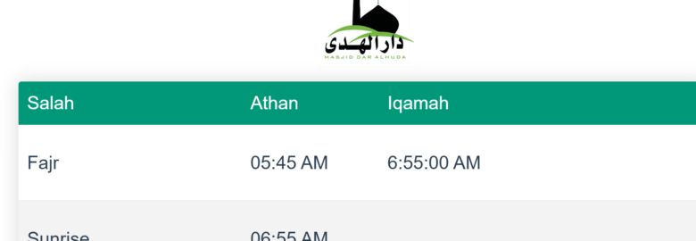 Dar Alhuda Inc