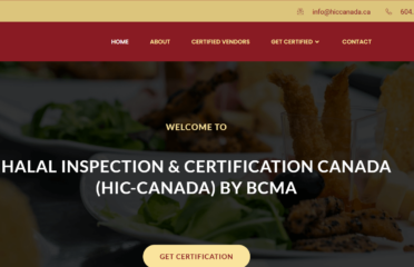 Halal Inspection & Certification (HIC- CANADA )