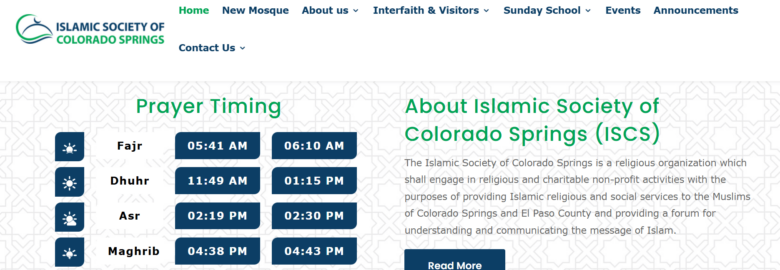 Islamic Society of Colorado Springs (ISCS)