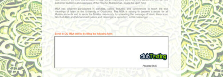Oklahoma Muslim Student Association