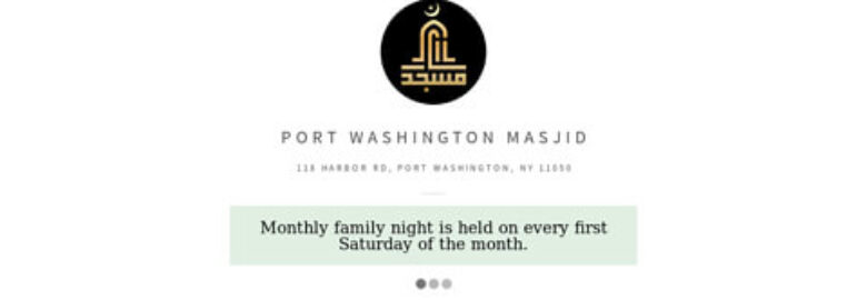 Port Washington Masjid (PWM)