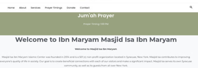 Masjid Isa Ibn Maryam
