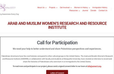 Arab and Muslim Women’s Research and Resource Institute