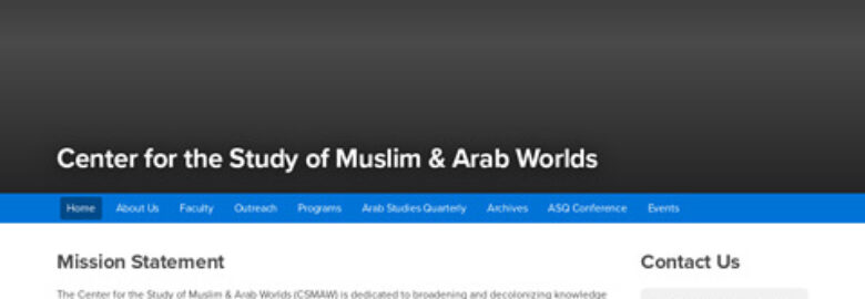 Center for the Study of Muslim & Arab Worlds (California State University, San Bernardino)