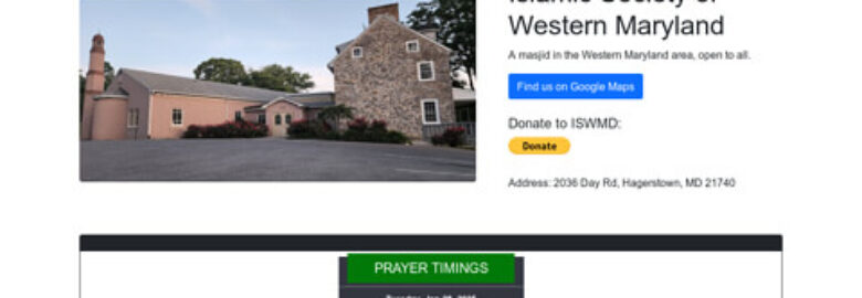 Islamic Society of Western MD