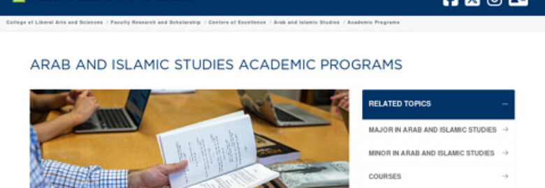 Arab and Islamic Studies program – Villanova University