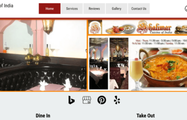 Shalimar Cuisine of India Inc