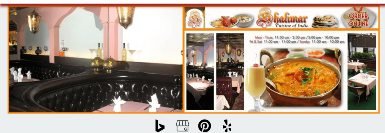 Shalimar Cuisine of India Inc