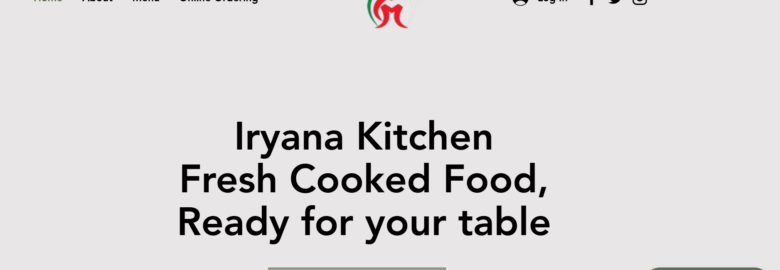 Iryana Market and kitchen