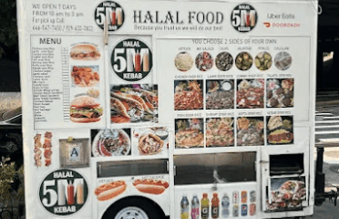 5 M Halal kebab