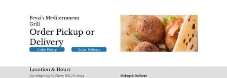 Fevzi’s Mediterranean Grill