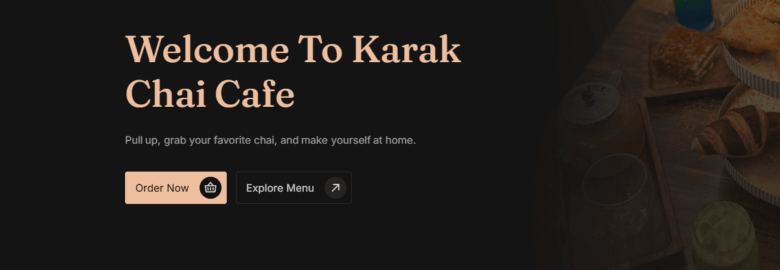 Karak Chai Cafe