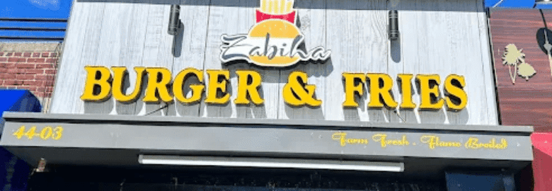 Zabiha Burger & Fries